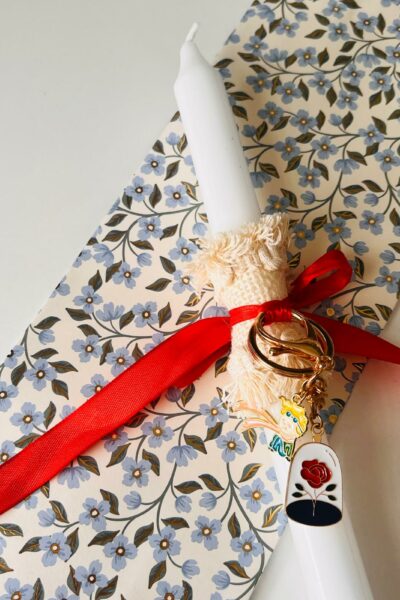 Λαμπάδα Μικρός Πρίγκιπας 2, Τριαντάφυλλο